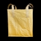 Túi Jumbo FIBC màu vàng Túi số lượng lớn tùy chỉnh bền UV Ổn định tia cực tím